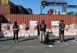 Konteynerde 1,7 ton fosil ununa emdirilmiş kokain ele geçirildi