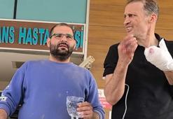 Elini makineye kaptıran atölye sahibinin 2 parmağı koptu