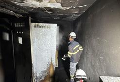Karabük’te apartmanda yangın; 5 kişi dumandan etkilendi