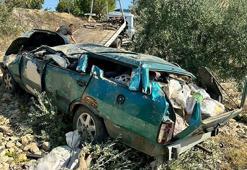 Otomobil şarampole yuvarlandı; karı-koca öldü