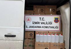 İzmir’de 1 ton etil alkol ele geçirildi