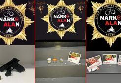 İzmir’de uyuşturucu ve silah operasyonu; 15 tutuklama