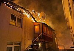 Çankırı'da 3 ev ve 4 samanlık yandı