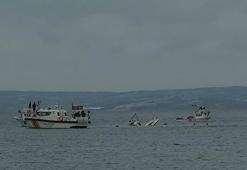 Çanakkale'de 3 kişinin öldüğü tekne, battığı yerden çıkarıldı