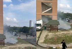 Çorlu'da hastanenin sigorta panelinde patlama