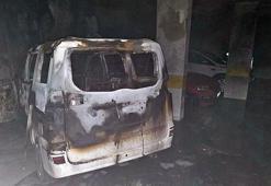 Apartman otoparkındaki otomobilde patlama sonrası yangın; mahsur kalan 9 kişi itfaiye merdiveniyle kurtarıldı