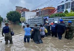 Meksika'da şiddetli yağışlar nedeniyle hayatını kaybedenlerin sayısı 66'ya ulaştı