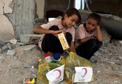 Türk Kızılay Gazze’ye gıda yardımlarını sürdürüyor