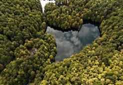 Yedigöller Milli Parkı'nda sonbahar güzelliği