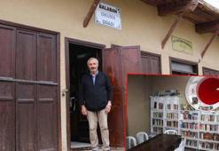 Dedesinden kalan 90 yıllık konağı, okuma salonu yaptı