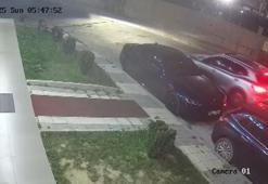Eyüpsultan'da inşaat şirketine ve sahibinin evine aynı gün silahla ateş açan şüpheliler kamerada