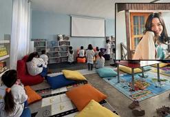 Depremde ölen Ece'nin hayalini kurduğu kütüphane açıldı