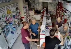 Eczacı teknisyenine sopayla saldıran şüpheli tutuklandı; darp anı kamerada