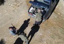 Kaçak avcı dronlu denetimde yakalandı