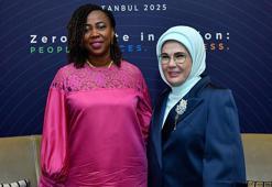 Emine Erdoğan, Sierra Leone Cumhurbaşkanı'nın eşi Fatima Maada Bio ile görüştü
