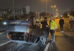 Bayrampaşa'da makas attığı iddia edilen sürücü zincirleme kazaya neden oldu