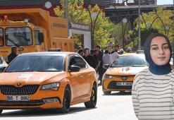 Van'da taksicilerden Rojin için kornalı eylem