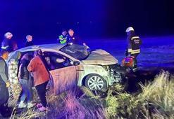 Tekirdağ'da 2 otomobil çarpıştı: 4 yaralı