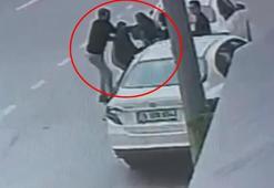 Drift atarken yakalandı, polise saldırıp silahını almaya çalıştı; o anlar kamerada