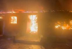 Yangından dönerken devrilen arazözdeki 2 itfaiyeci yaralandı