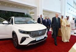 Cumhurbaşkanı Erdoğan, Kuveyt Emiri Meşal el-Ahmed el-Cabir es-Sabah’a Togg hediye etti