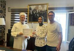 Ukrayna vatandaşı Khrystyna, Müslüman olup 'Kevser' ismini aldı