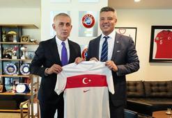 Fenerbahçe Başkanı Sadettin Saran, TFF Başkanı Hacıosmanoğlu'nu ziyaret etti