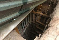 Bahçesinde kaçak tarihi eser kazısı yaparken suçüstü yakalandı