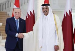 Cumhurbaşkanı Erdoğan, Katar Emiri Al Sani ile görüştü