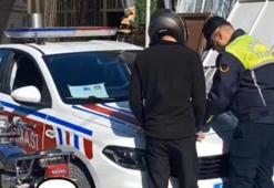 Motosikletle tehlikeli hareketler yapan sürücüye para cezası