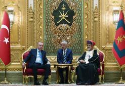 Cumhurbaşkanı Erdoğan, Umman Al Alam Sarayı’nda