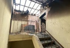 Yangın çıkan çatı katındaki dairede kadın cesedi bulundu