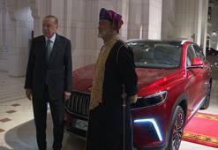 Cumhurbaşkanı Erdoğan, Umman Sultanı Heysem Bin Tarık'a TOGG hediye etti