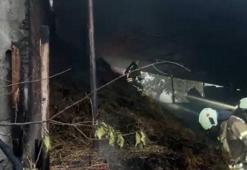 Çatalca’da ahırda yangın çıktı: 4 büyükbaş hayvan telef oldu