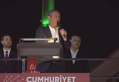 Özgür Özel Arnavutköy'de konuştu