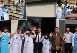 'Gülümseyen Kafe' özel bireylerin istihdam kapısı oldu