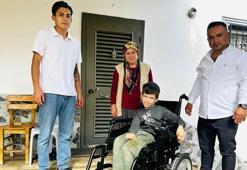 İsmail, DHA’nın haberi sonrası hayali akülü sandalyeye kavuştu