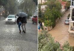İzmir'de sağanak etkili oldu; 1 kişi kayıp