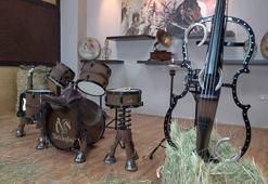 Elazığ’da geri dönüşüm malzemeleriyle yapılan enstrümanlar Ankara’daki konserlerde kullanılacak