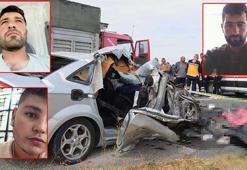 Aksaray'da kamyonla çarpışan otomobildeki 3 kardeş öldü