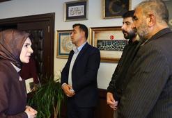 Bakan Göktaş, Rojin Kabaiş'in babasıyla bir araya geldi