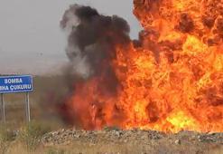 Havalimanında patlayıcıların kullanıldığı tatbikat, gerçeğini aratmadı