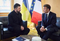 Zelenskiy ile Macron, Brüksel’de görüştü