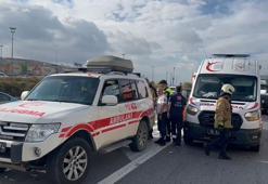 Pendik TEM Otoyolu'nda zincirleme kaza: 3 yaralı