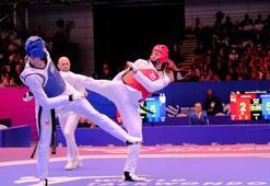 Hatice Kübra İlgün ve Emre Kutalmış Ateşli, Dünya Taekwondo Şampiyonası’na veda etti