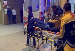 Özel halk otobüsünün çarptığı yayanın 4 kez duran kalbi çalıştırıldı