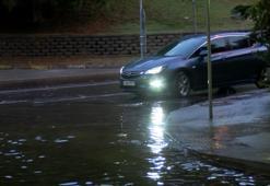 Şiddetli yağış sonrası Bakırköy'de alt geçidi su bastı