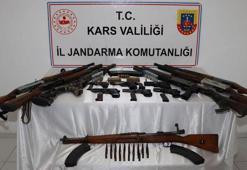 Kars'ta 1’inci Dünya Savaşı’ndan kalma tüfek ele geçirildi