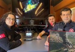 ‘Alev savaşçıları’, termal kameralı ısı tespit dronu ile gökyüzünden hayat kurtarıyor