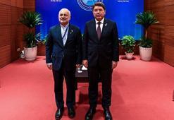 Bakan Tunç, İran Dışişleri Bakan Yardımcısı Jalalzadeh ile bir araya geldi